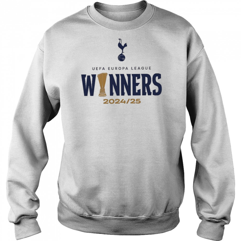 Tottenham Hotspur Europa League 2025 Winners shirt Hoodie