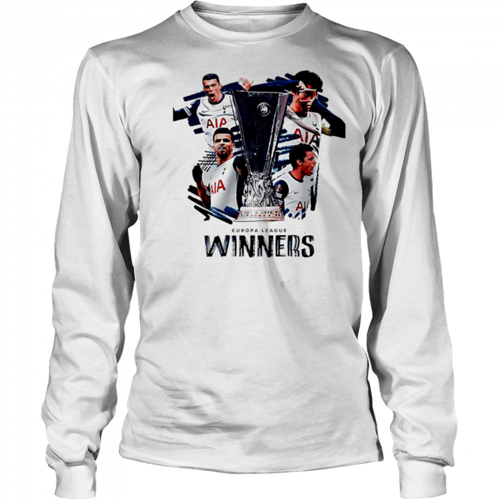 Tottenham Hotspur Europa League Win In 2025 Brings First Major Trophy In 17 Years shirt Long Sleeved