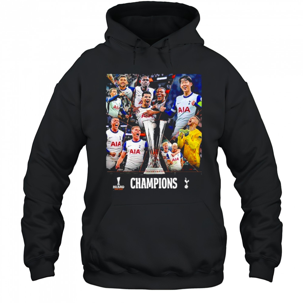 Tottenham Hotspur Is The UEFA Europa League Champions 2025 Their First Major Trophy In 17 Years shirt Hoodie