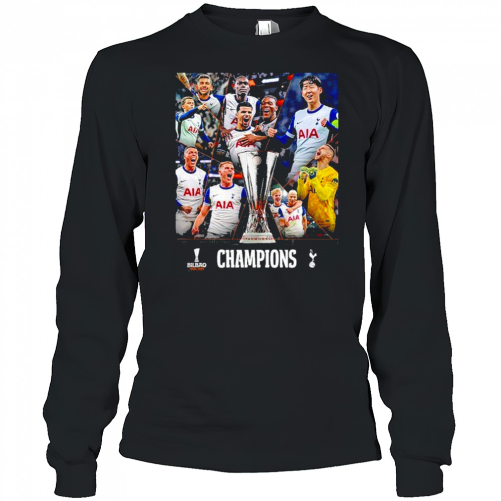 Tottenham Hotspur Is The UEFA Europa League Champions 2025 Their First Major Trophy In 17 Years shirt Long Sleeved