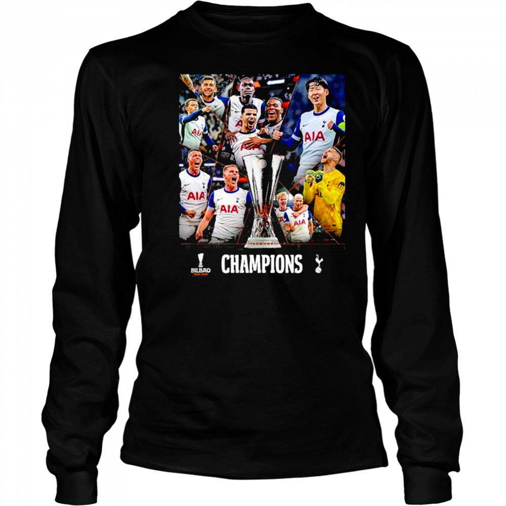 Tottenham Hotspur Is The UEFA Europa League Champions 2025 Their First Major Trophy In 17 Years shirt Long Sleeved