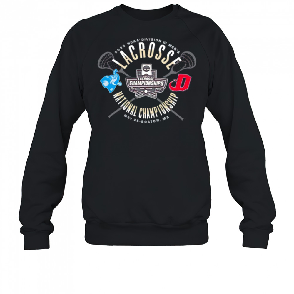 Tufts Jumbos Dickinson Red Devils NCAA Division III Men’s Lacrosse National Championship 2025 shirt Sweatshirt