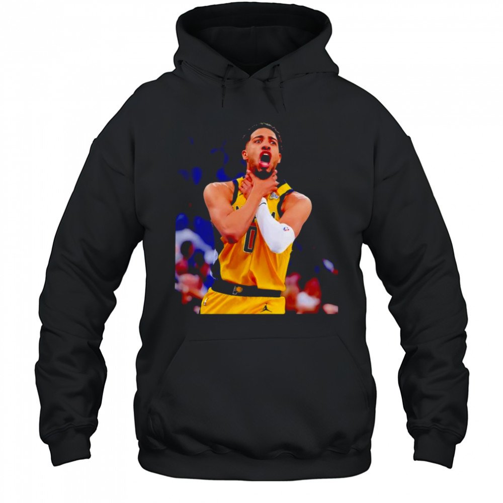 Tyrese Haliburton choke shirt Hoodie