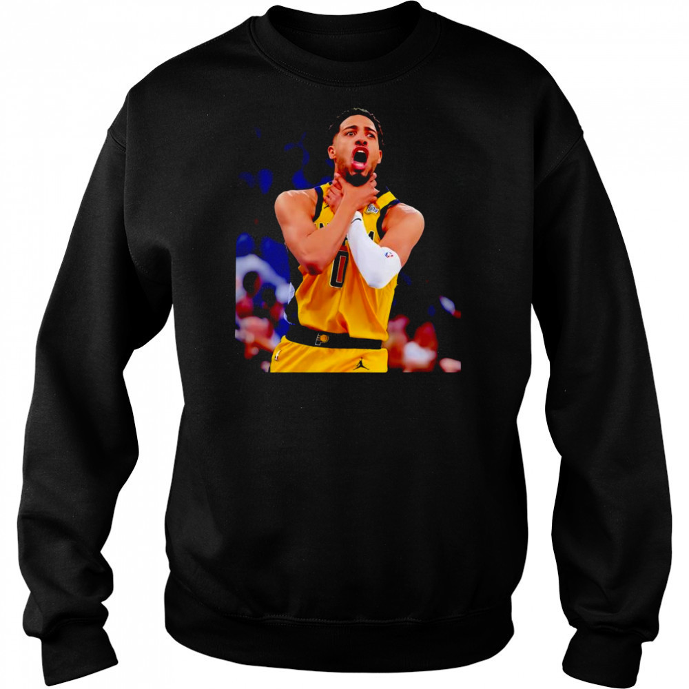 Tyrese Haliburton choke shirt Hoodie