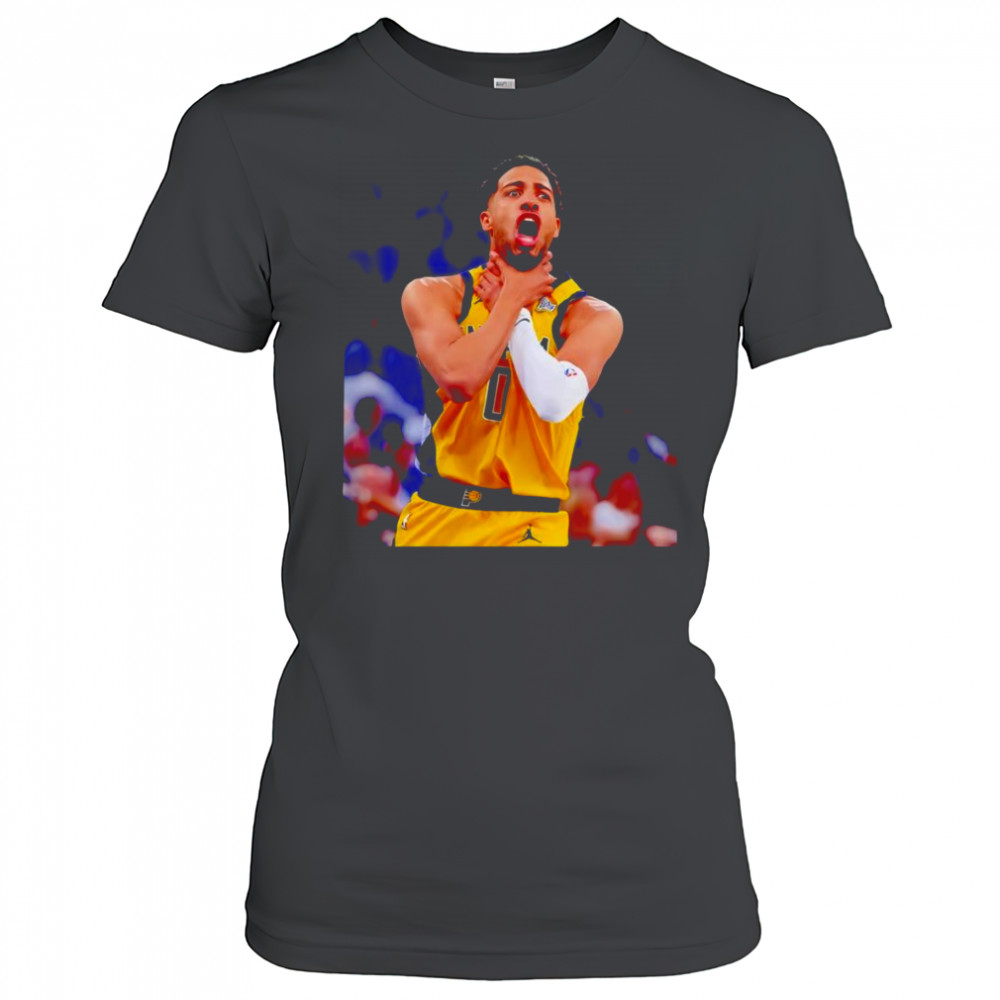 Tyrese Haliburton choke shirt Women's T-shirt