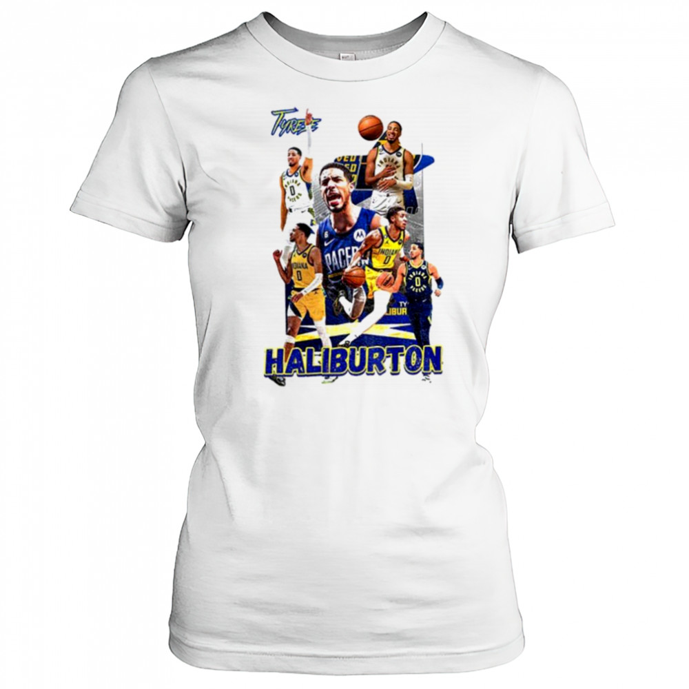 Tyrese Haliburton Graphic Pacers NBA Playoffs 2025 shirt Women's T-shirt