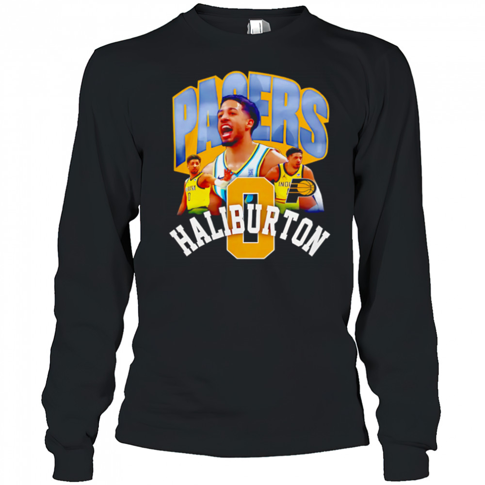 Tyrese Haliburton Indiana Pacers Fanatics Notorious 40 shirt Long Sleeved