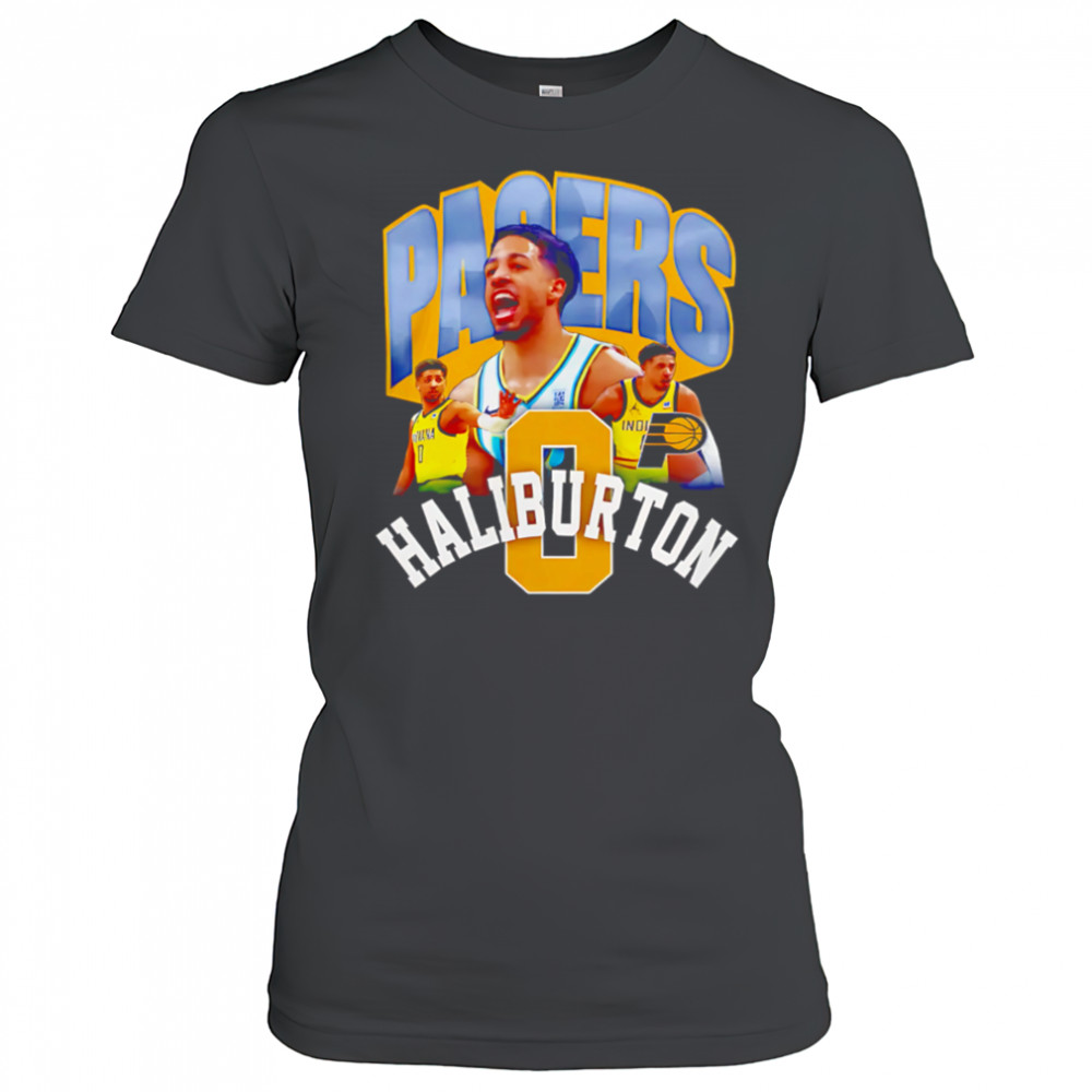 Tyrese Haliburton Indiana Pacers Fanatics Notorious 40 shirt Women's T-shirt
