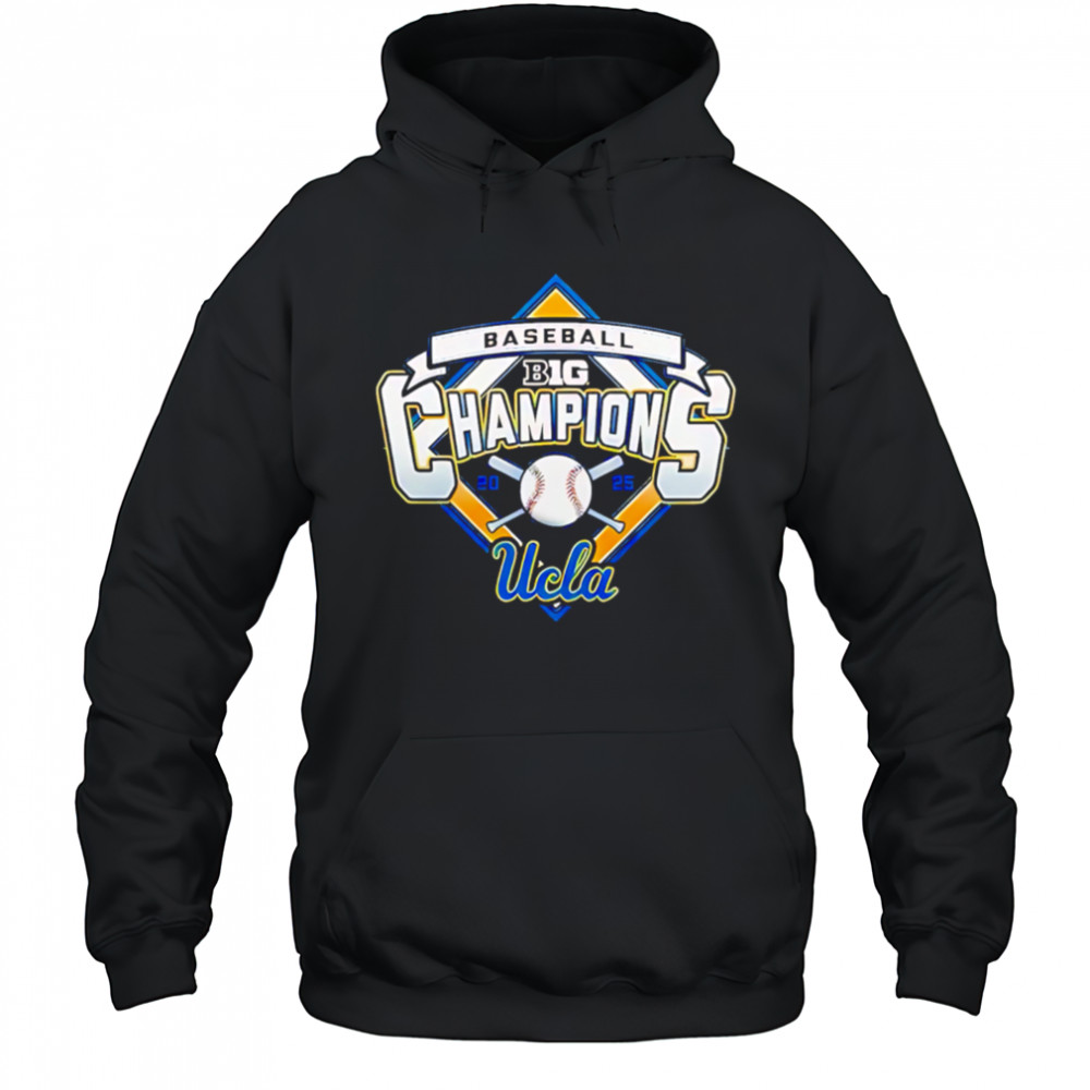 UCLA Bruins Baseball Big Ten Regular Season Champions 2025 shirt Hoodie