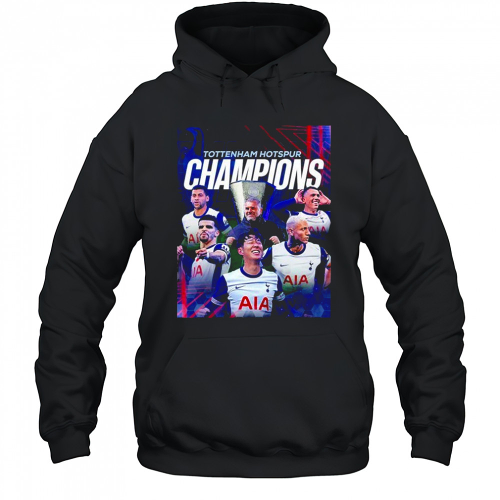 UEFA Europa League Champions 2025 The Tottenham Hotspur shirt Hoodie