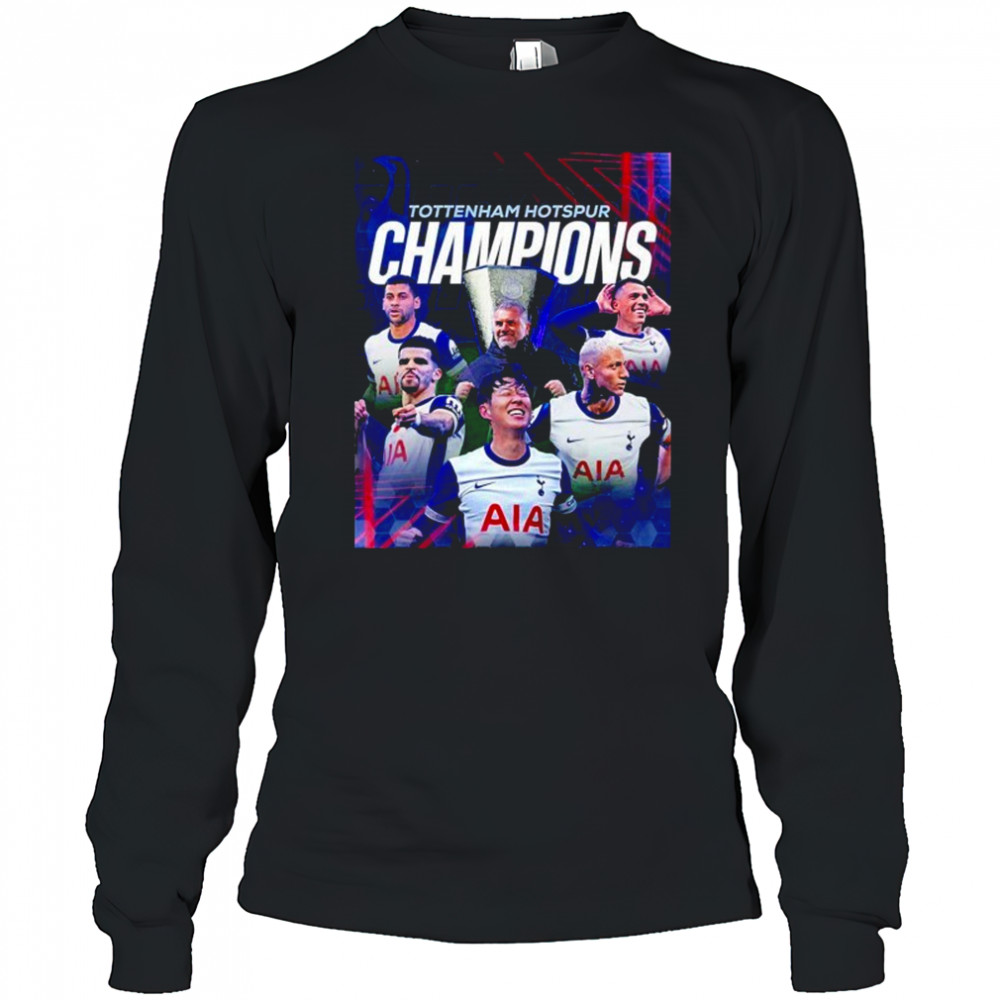 UEFA Europa League Champions 2025 The Tottenham Hotspur shirt Long Sleeved