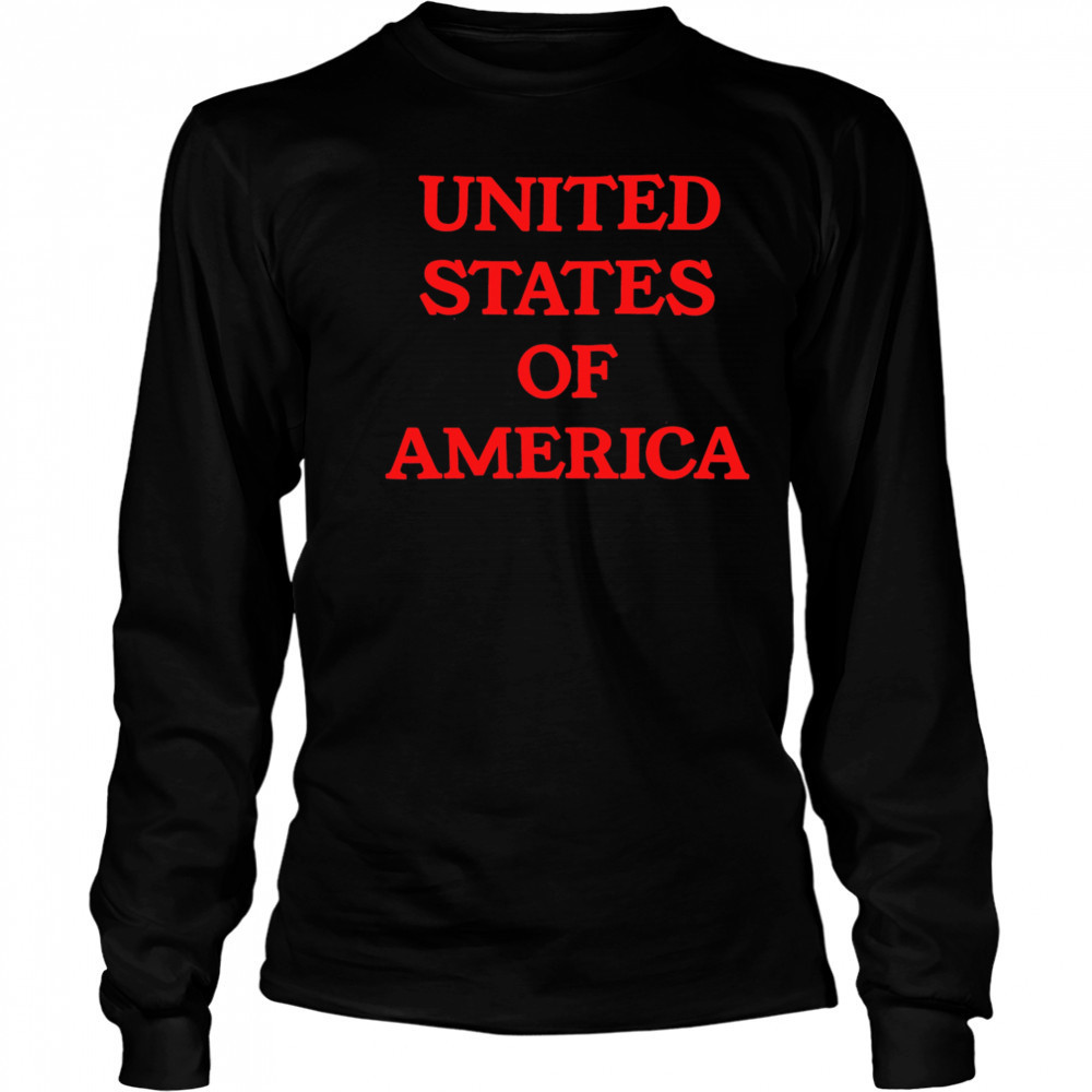 United states of America shirt Long Sleeved