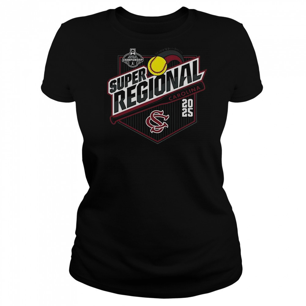 University Of South Carolina Softball 2025 Super Regionals T-Shirt Women's T-shirt