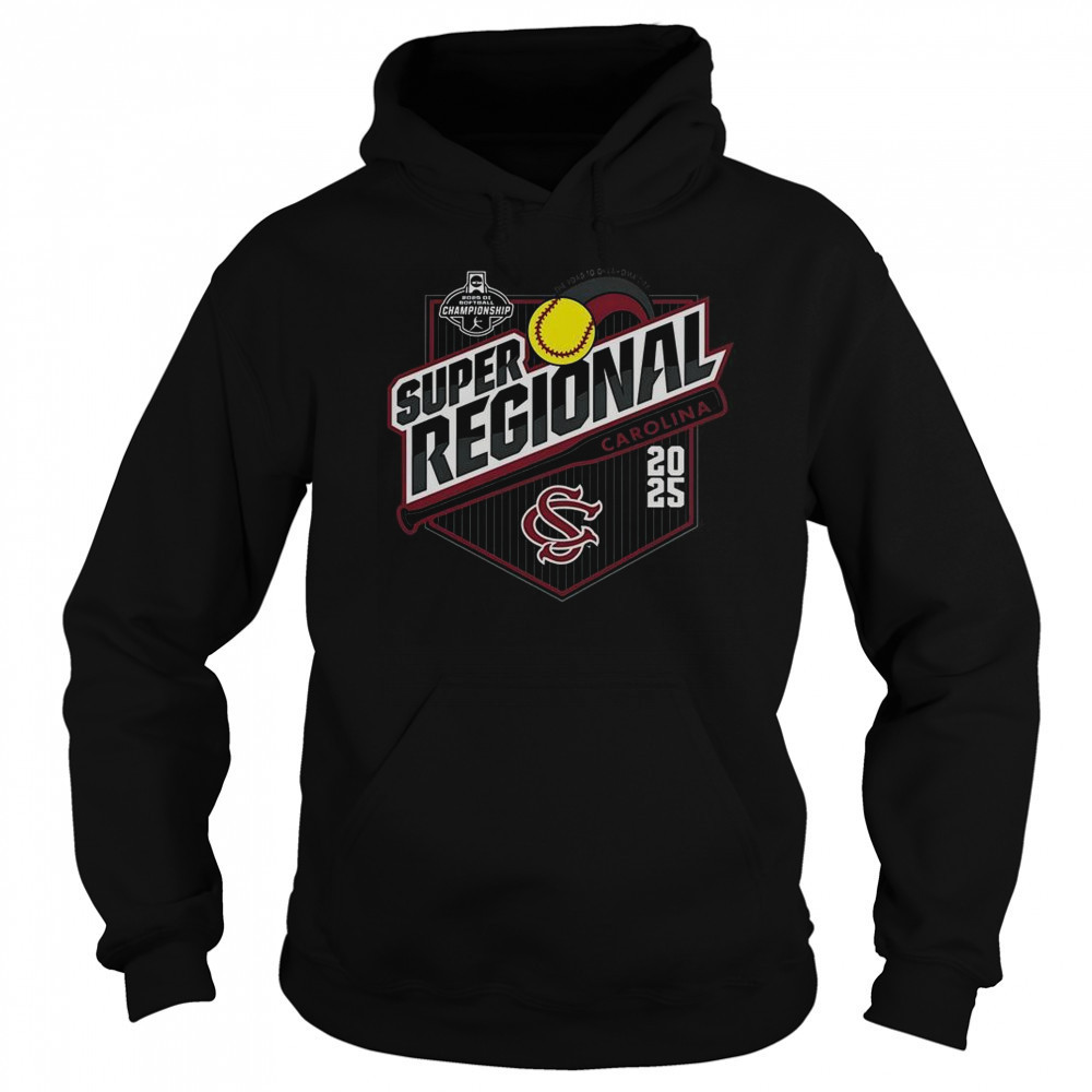 University Of South Carolina Softball 2025 Super Regionals T-Shirt Sweatshirt