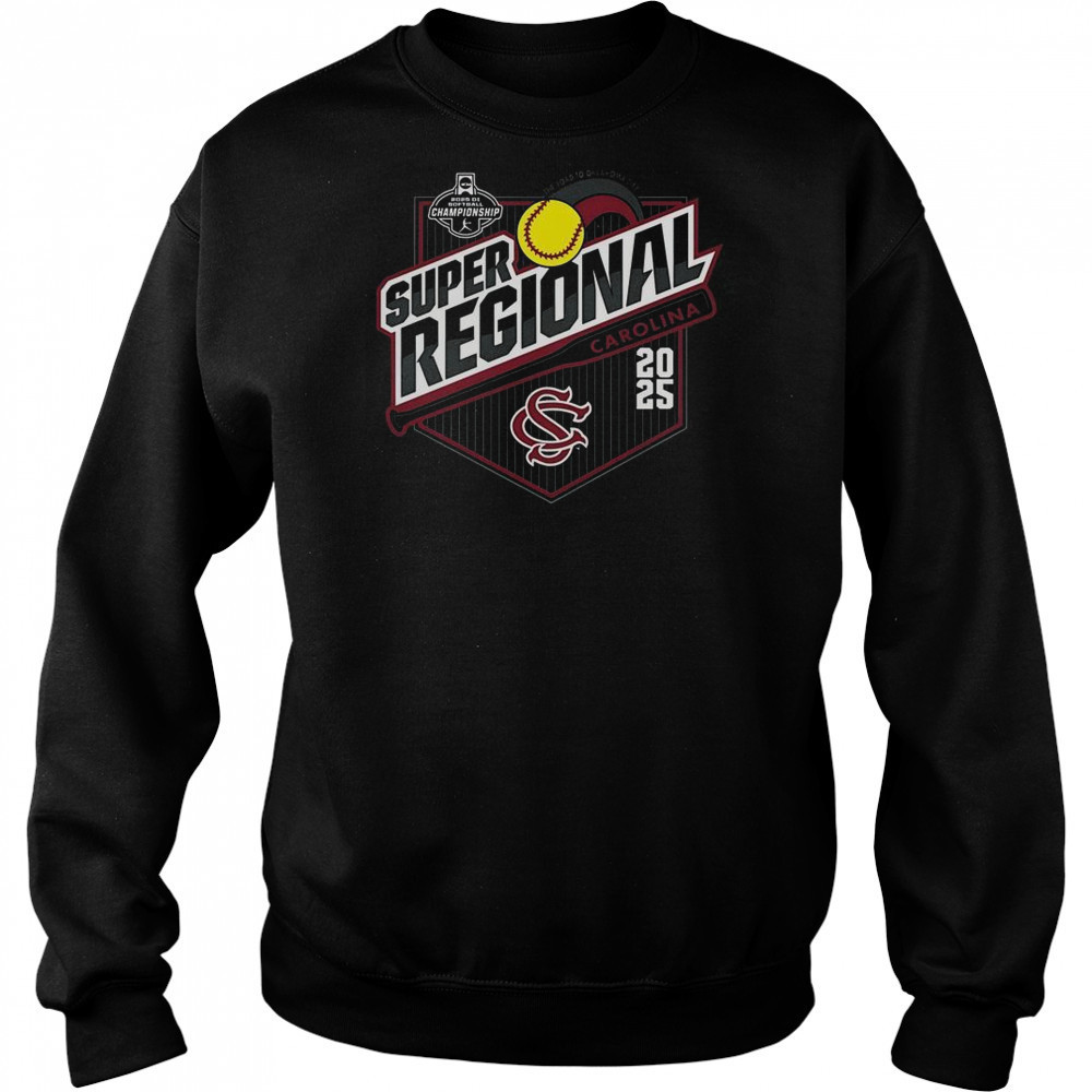 University Of South Carolina Softball 2025 Super Regionals T-Shirt Hoodie