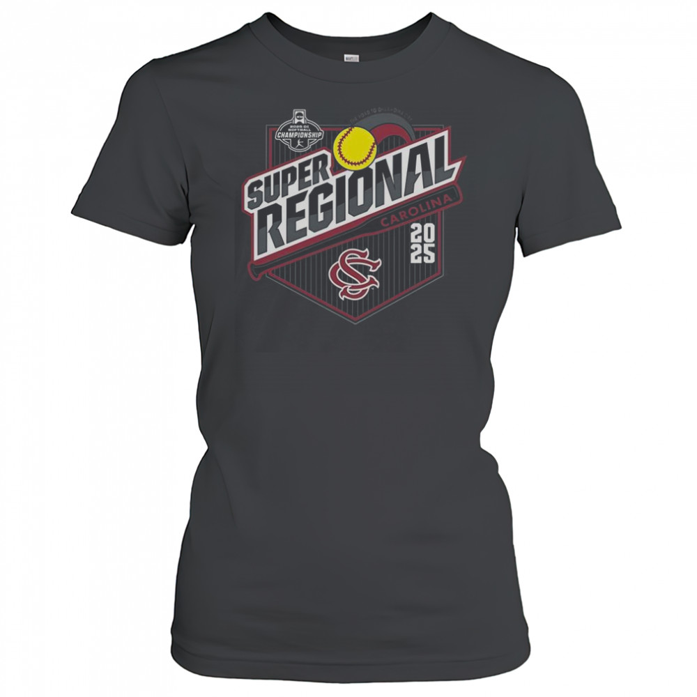 University Of South Carolina Softball 2025 Super Regionals T-Shirt Women's T-shirt