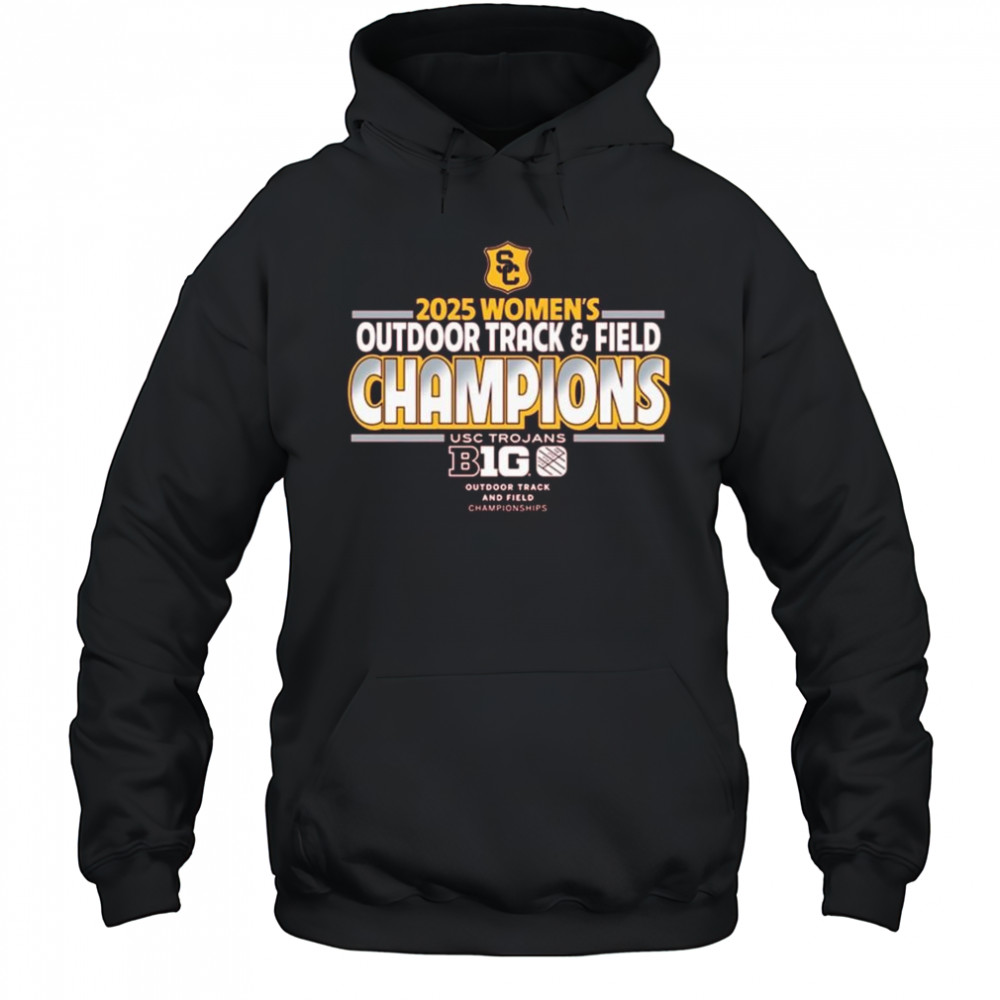 USC Trojans 2025 Women’s Track & Field Champions Shirt Hoodie