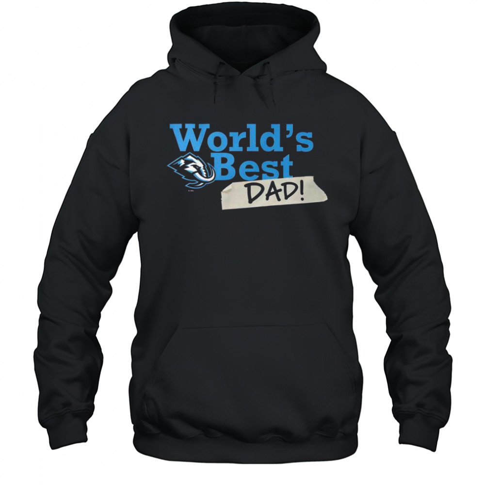 Utah Mammoth World’s Best Dad T-Shirt Hoodie