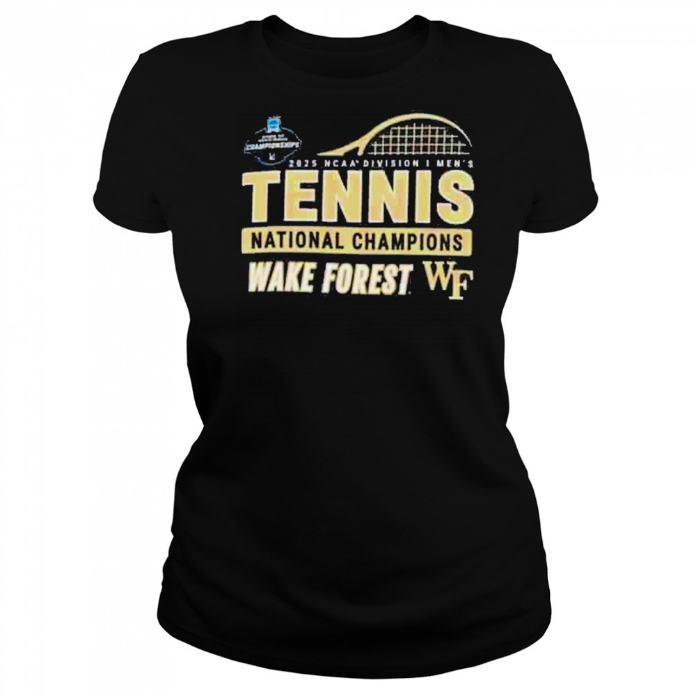 Wake Forest Demon Deacons 2025 NCAA Men’s Tennis National Champions shirt Women's T-shirt
