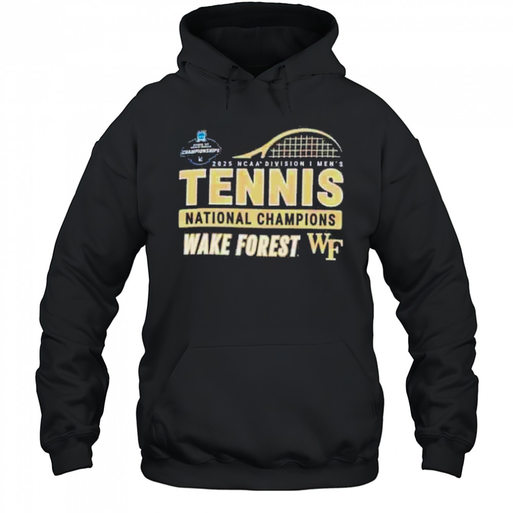 Wake Forest Demon Deacons 2025 NCAA Men’s Tennis National Champions shirt Hoodie