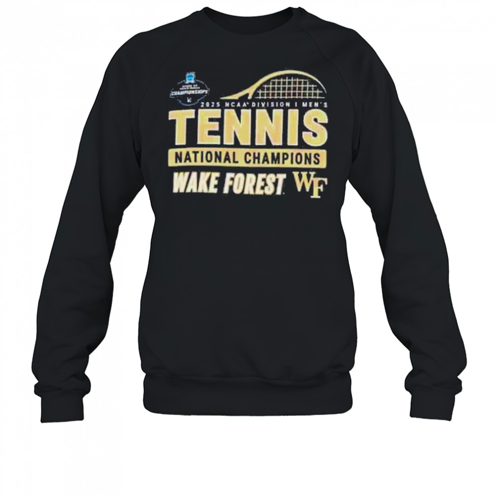 Wake Forest Demon Deacons 2025 NCAA Men’s Tennis National Champions shirt Sweatshirt
