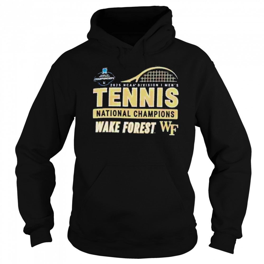 Wake Forest Demon Deacons 2025 NCAA Men’s Tennis National Champions shirt Sweatshirt