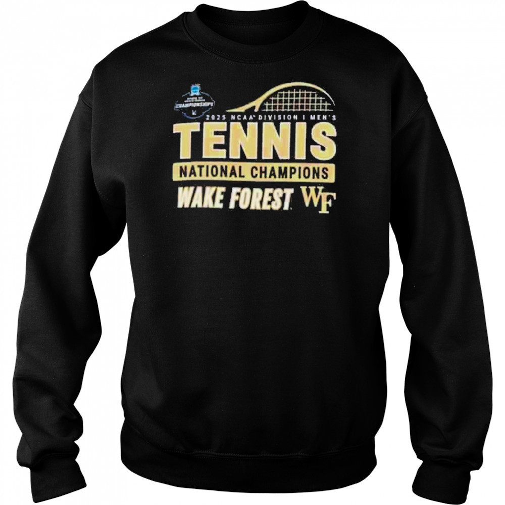 Wake Forest Demon Deacons 2025 NCAA Men’s Tennis National Champions shirt Hoodie