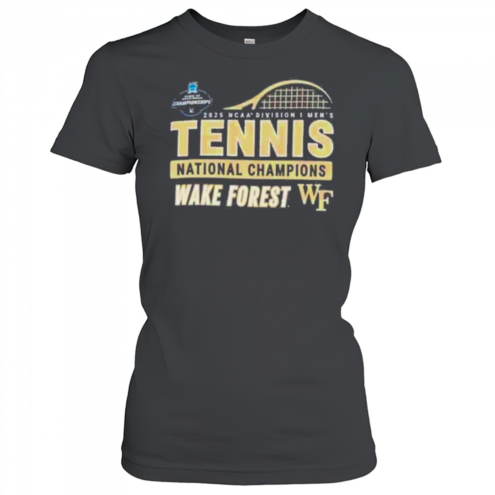 Wake Forest Demon Deacons 2025 NCAA Men’s Tennis National Champions shirt Women's T-shirt