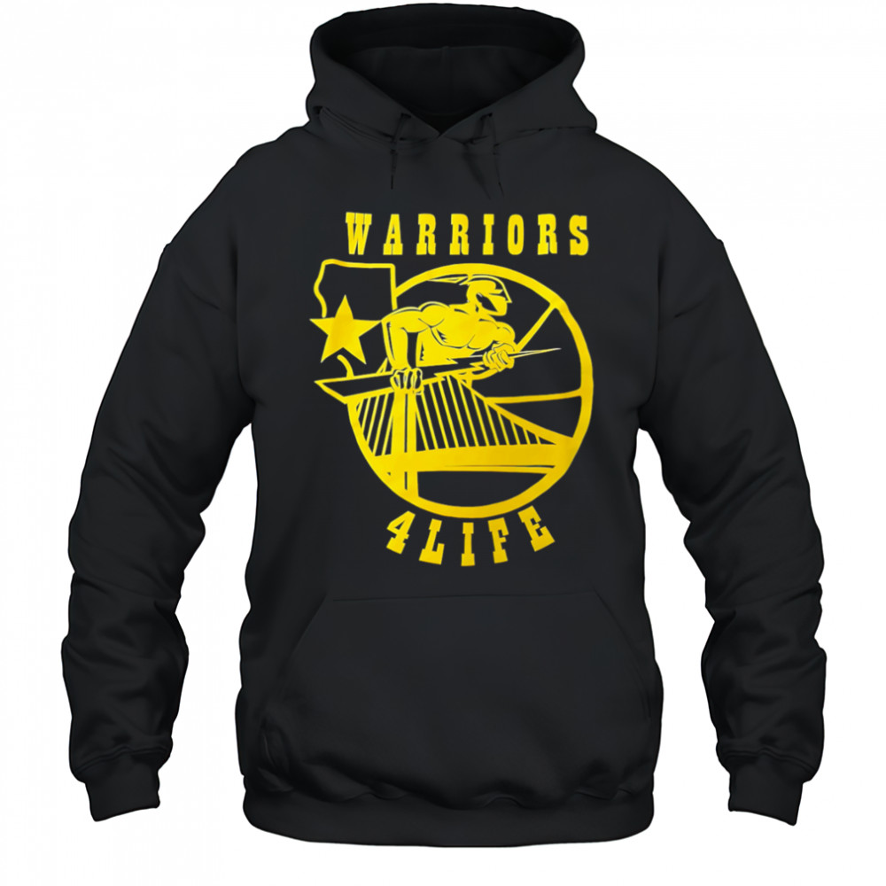 Warriors 4 Life logo shirt Hoodie