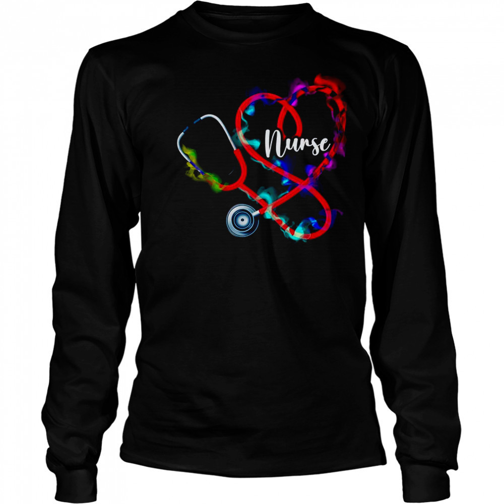Watercol Nurse Life Nursing Nurse Week 2025 shirt Long Sleeved