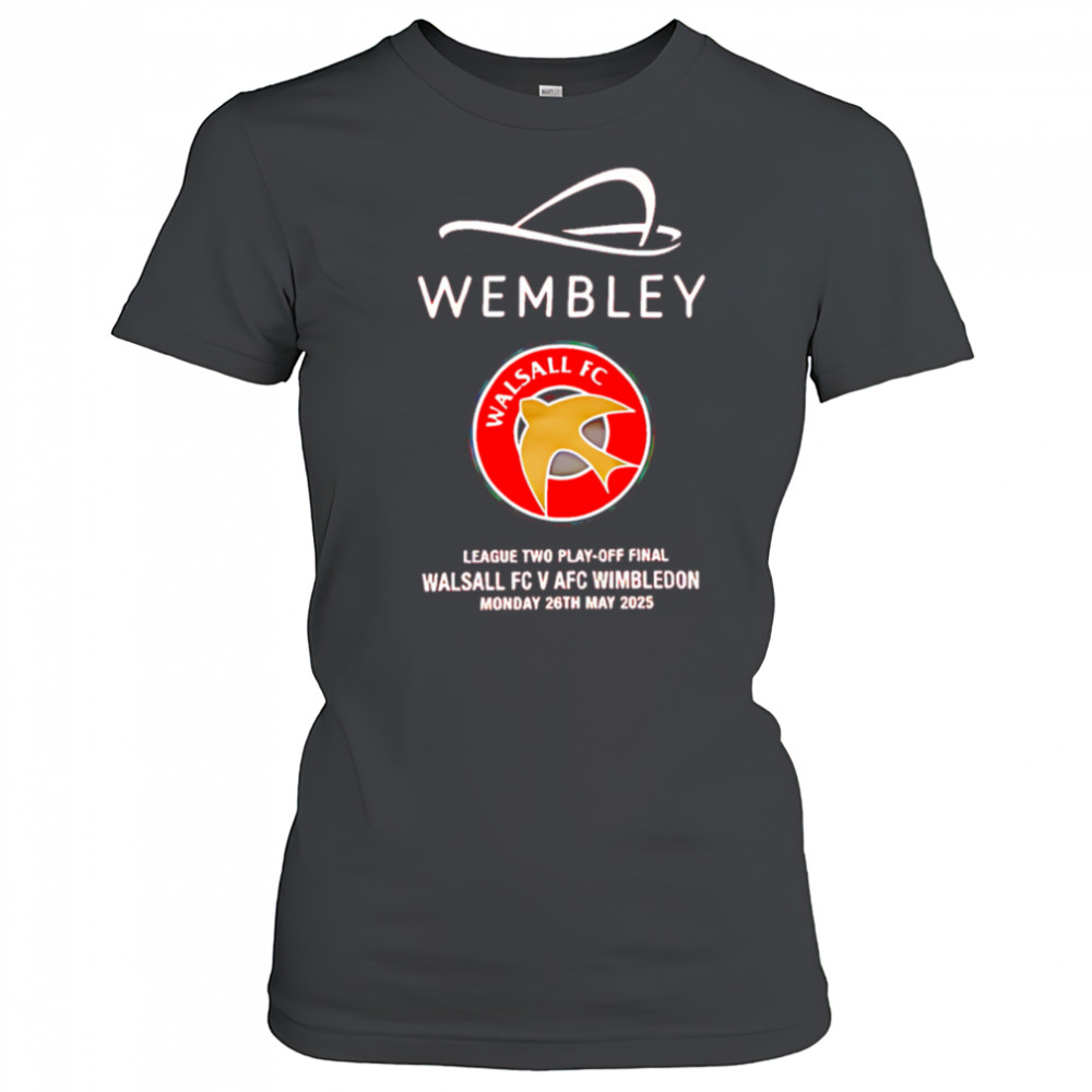 Wembley Walsall football club shirt Women's T-shirt