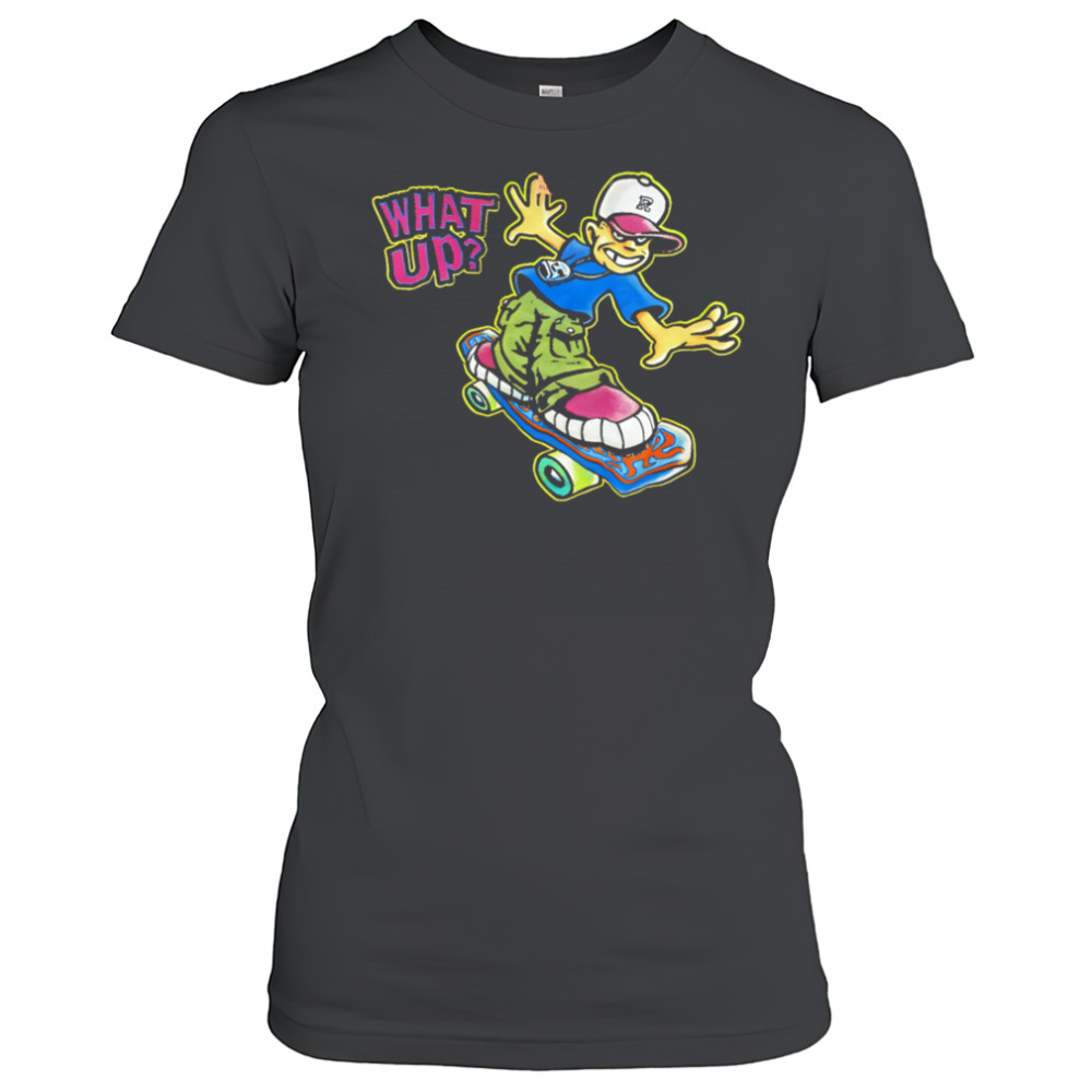 What up hip hop roller skating shirt Women's T-shirt