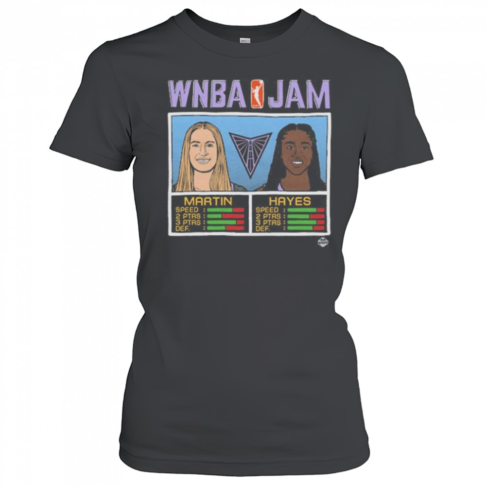 WNBA Jam Valkyries Martin And Hayes Shirt Women's T-shirt