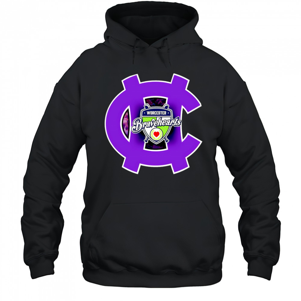 Worcester Bravehearts logo shirt Hoodie