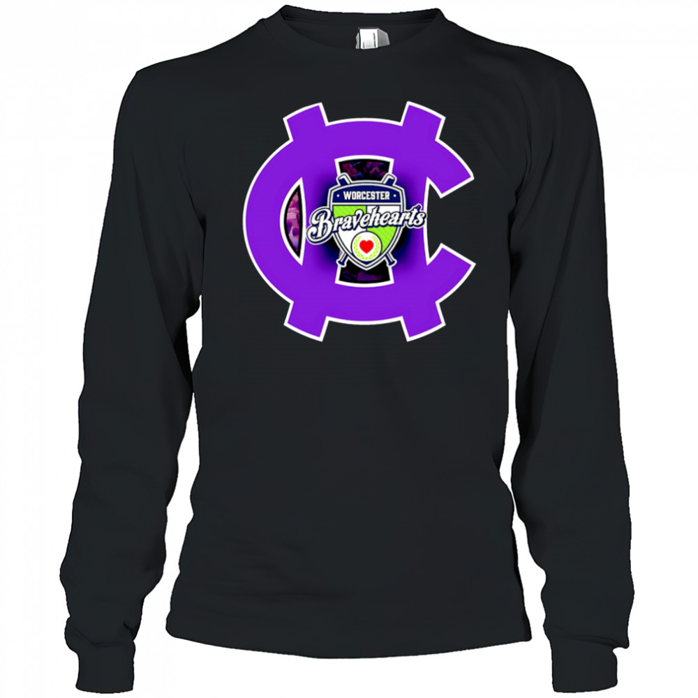 Worcester Bravehearts logo shirt Long Sleeved