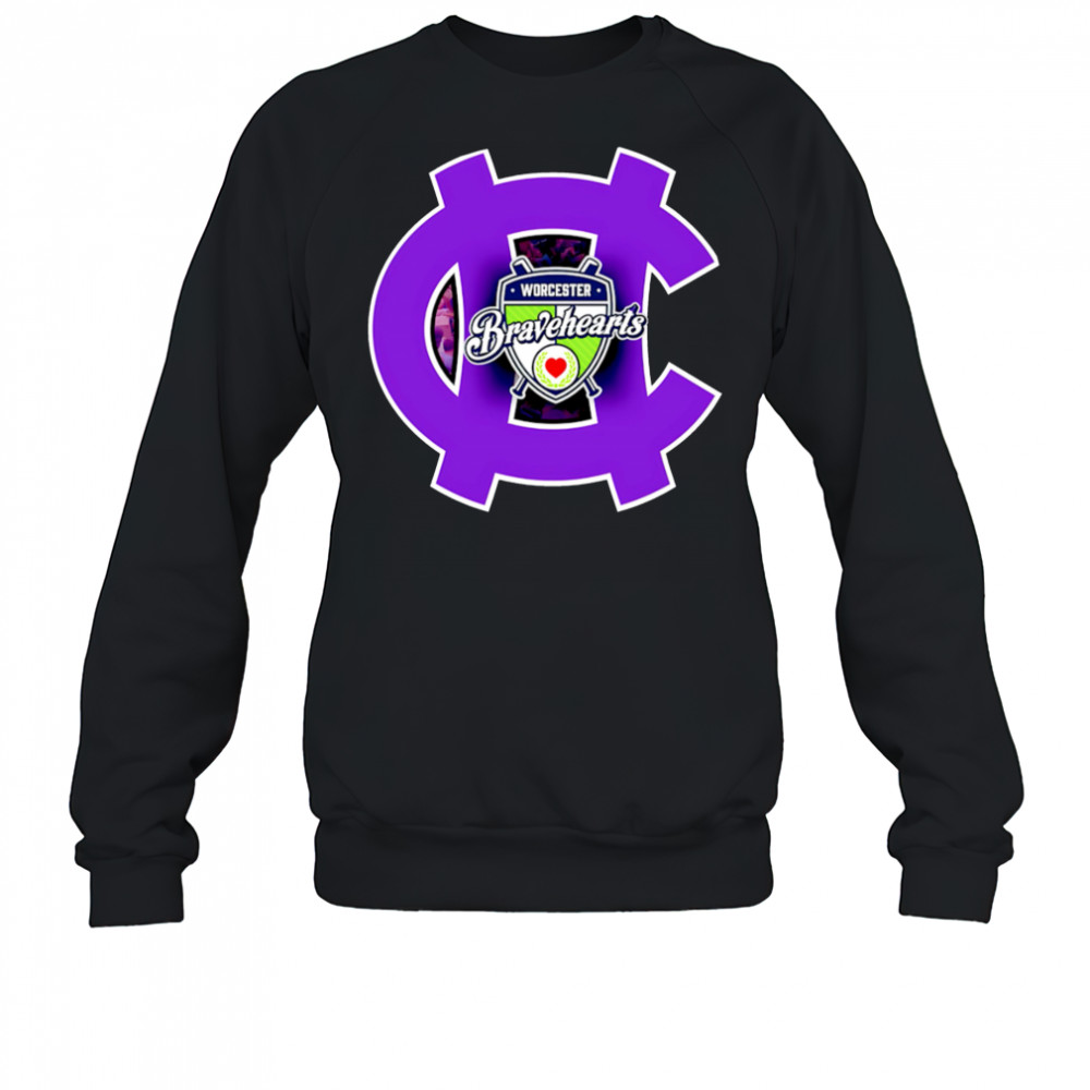 Worcester Bravehearts logo shirt Sweatshirt