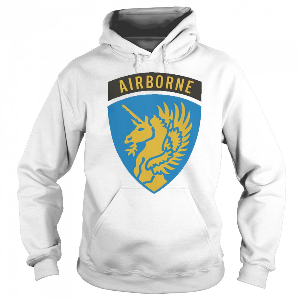 1943 WWII US Airborne Lucky 13 Airborne T-Shirt Sweatshirt