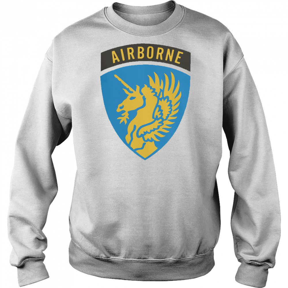 1943 WWII US Airborne Lucky 13 Airborne T-Shirt Hoodie