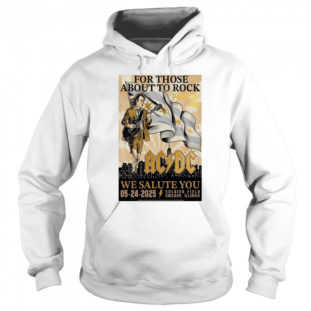 ACDC May 24 2025 Soldier Field Chicago IL Shirt Sweatshirt