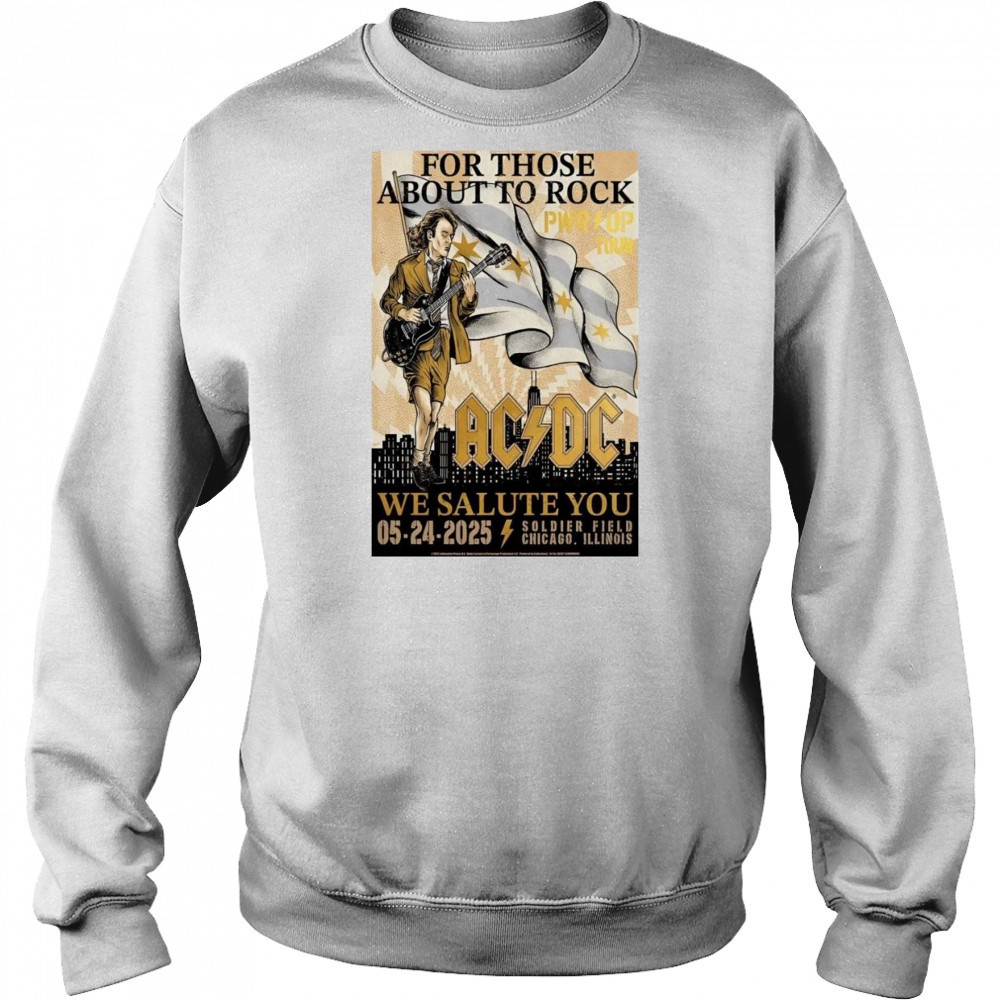 ACDC May 24 2025 Soldier Field Chicago IL Shirt Hoodie