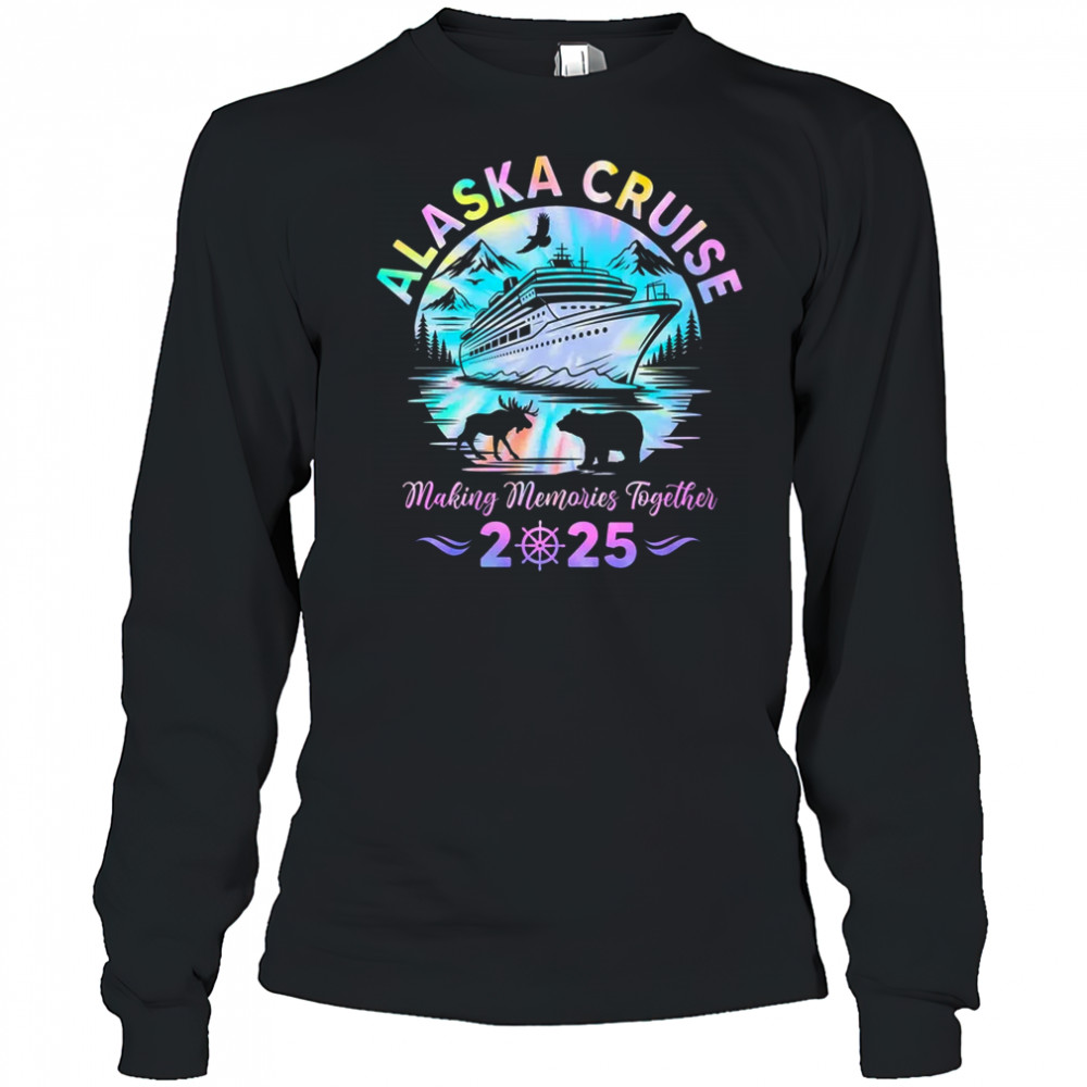 Alaska Cruise 2025 Matching Family Friends Group Adventure shirt Long Sleeved