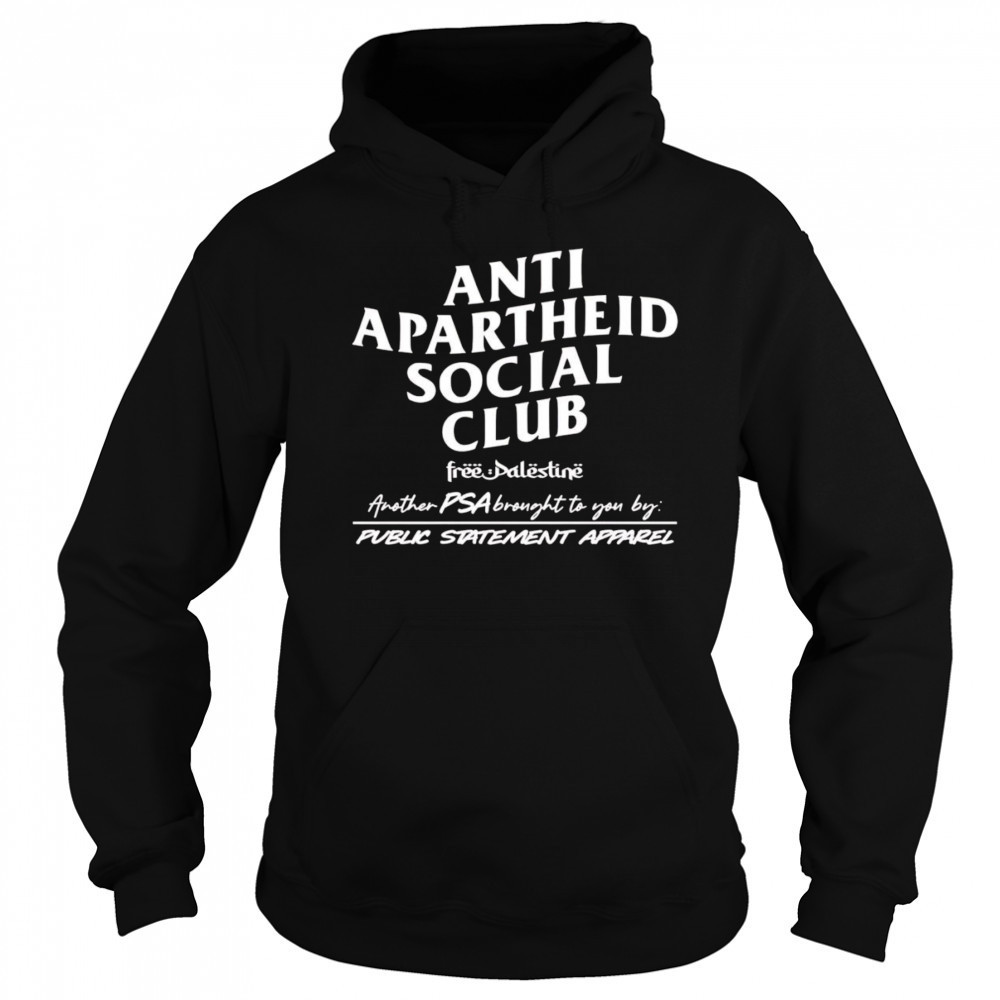 Anti Apartheid Social Club shirt Sweatshirt