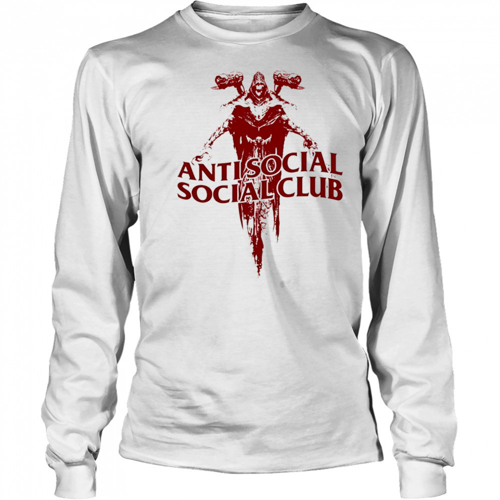 Anti Social Social Club Assc X Doom Revenant shirt Long Sleeved