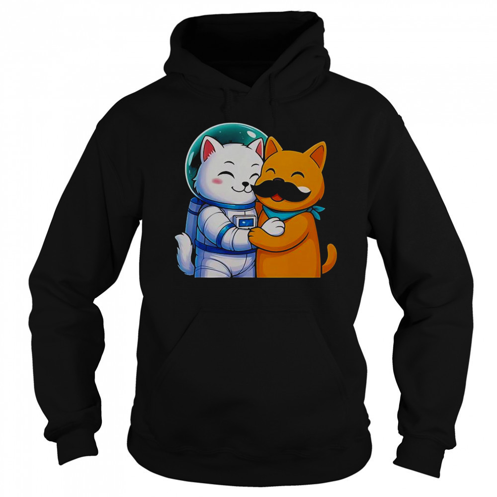 Astrocat And Meow Stash T-Shirt Sweatshirt