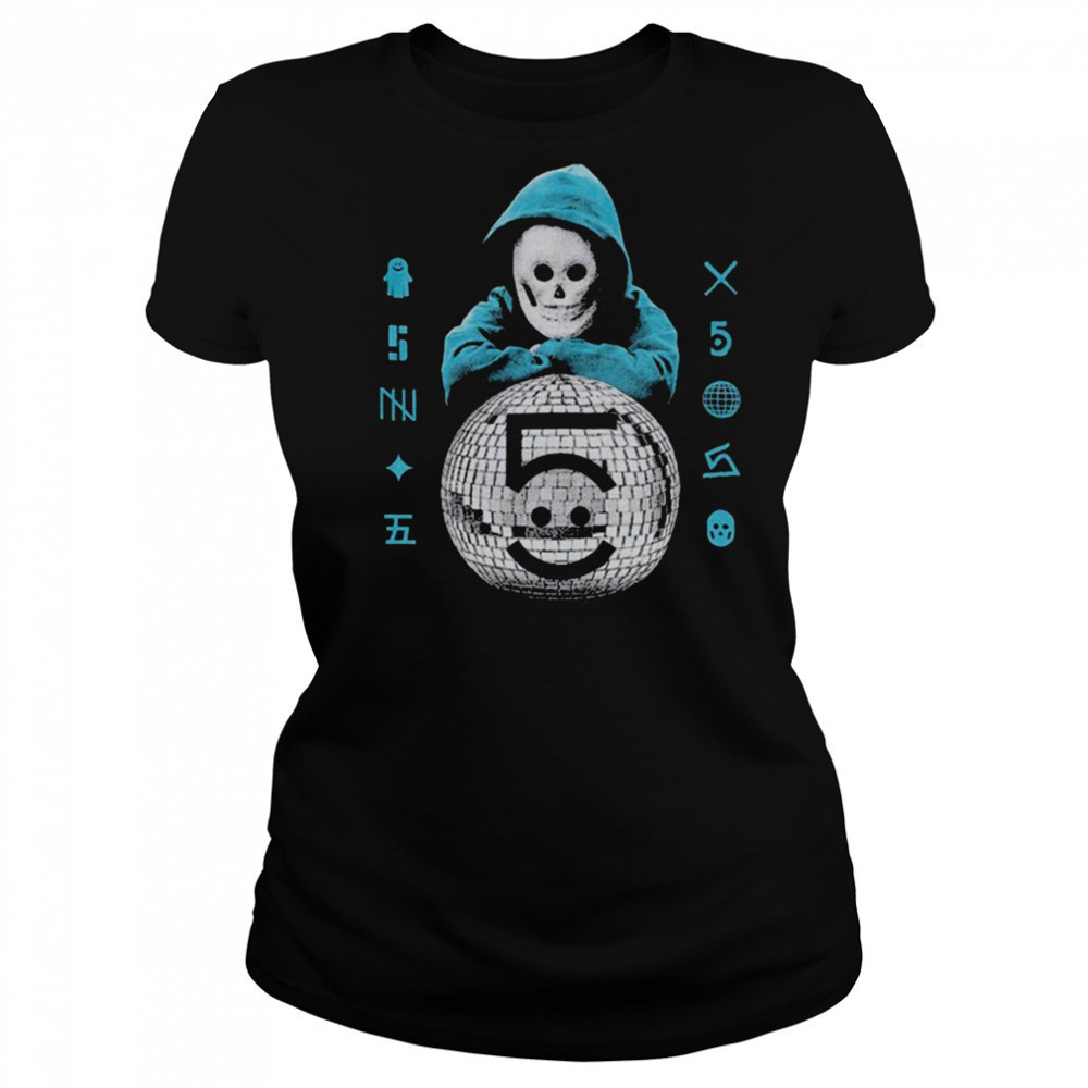 Awolnation The Phantom 5 Mask 2025 Tour Disco T shirts Women's T-shirt