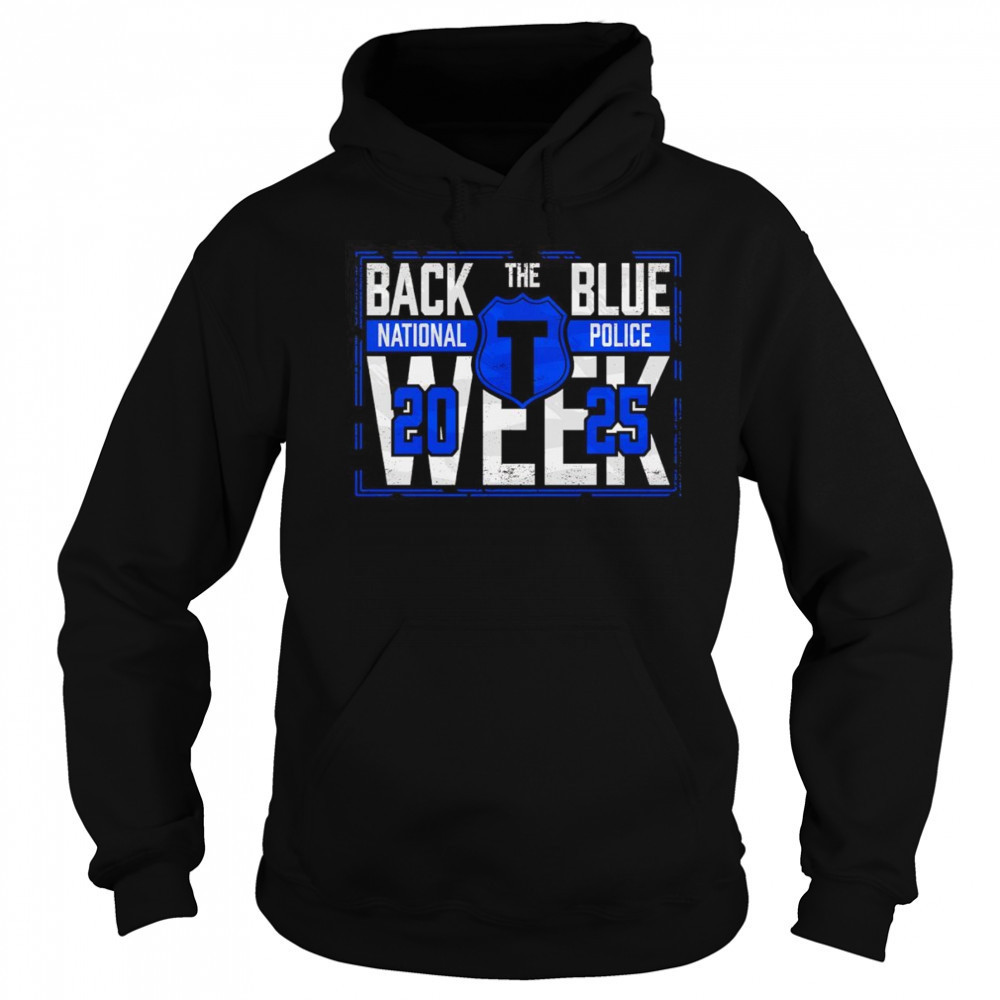 Back The Blue Police Commemorative shirt Sweatshirt