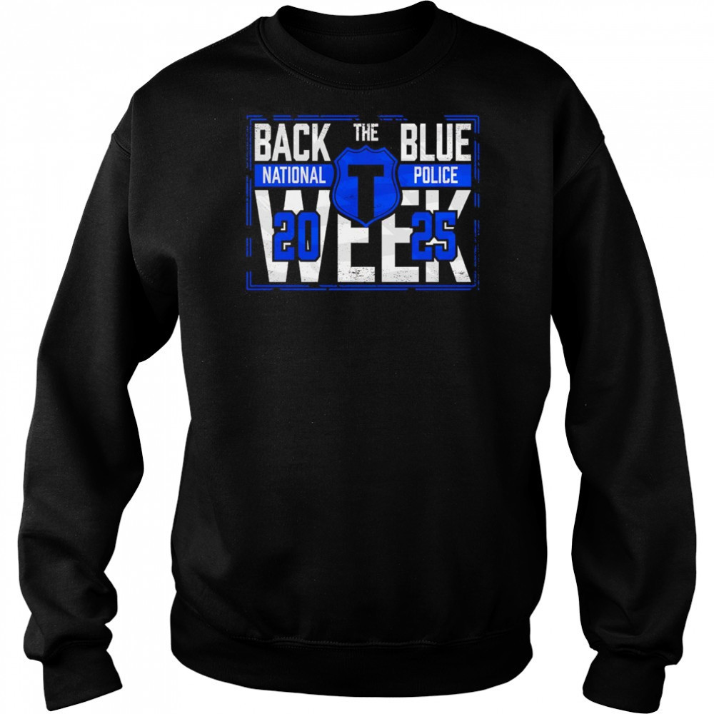 Back The Blue Police Commemorative shirt Hoodie