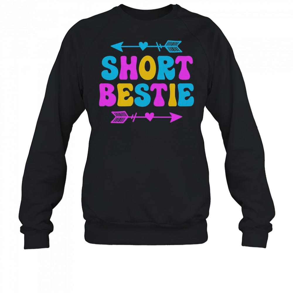 Best Friends Matching Short Bestie Tall Besties Squad BFF shirt Sweatshirt