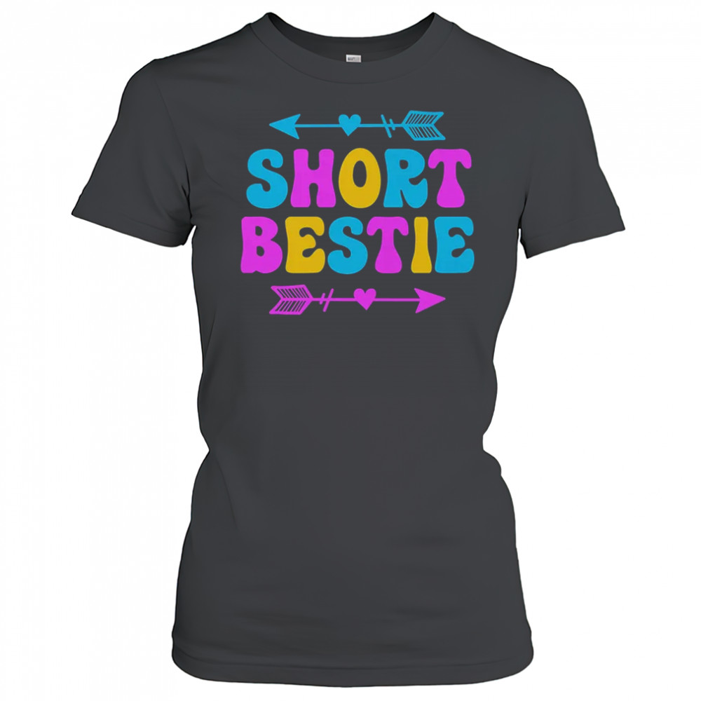 Best Friends Matching Short Bestie Tall Besties Squad BFF shirt Women's T-shirt