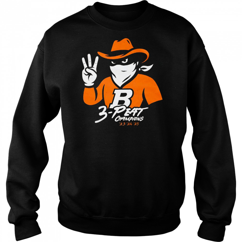 Buffalo Lacrosse 3-Peat Champions shirt Hoodie